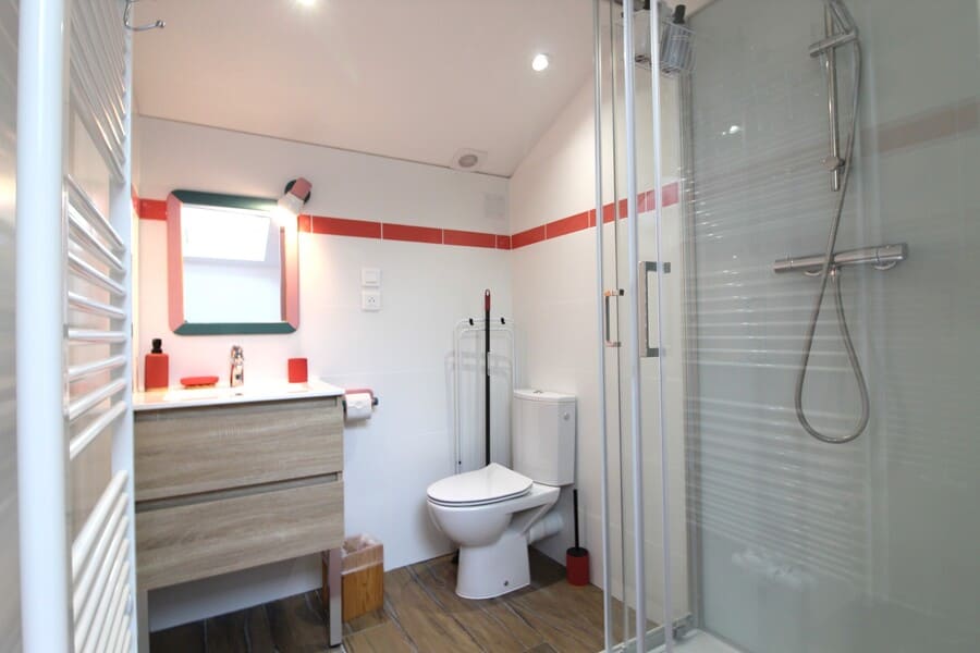Salle de bain gîte Alfonsina Strada